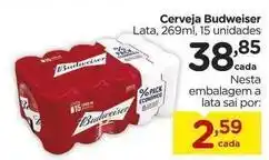 Carrefour Budweiser - cerveja oferta