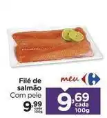 Carrefour De - filé de salmão oferta