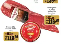 Novo Atacarejo Queijo são vicente reino oferta