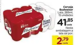 Carrefour Budweiser - cerveja oferta