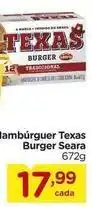 Carrefour Seara - hamburguer texas burger oferta