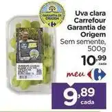 Carrefour Carrefour - uva clara garantia de origem oferta