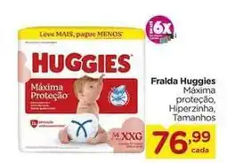 Carrefour Huggies - fralda máxima proteção oferta