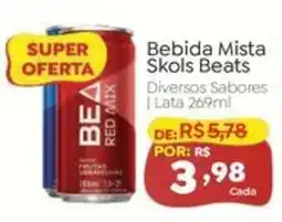 Novo Atacarejo Bebida Mista Skols Beats oferta