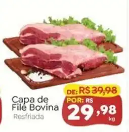 Novo Atacarejo Capa de File Bovina Resfriada oferta
