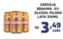 Bahamas Mix Cerveja brahma 0% álcool pilsen oferta
