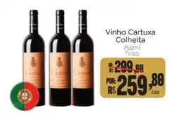 Novo Atacarejo Vinho Cartuxa Colheita oferta