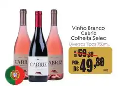 Novo Atacarejo Vinho Branco Cabriz Colheita Selec oferta