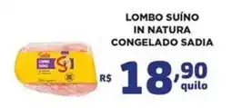 Bahamas Mix Lombo suíno in natura congelado sadia oferta