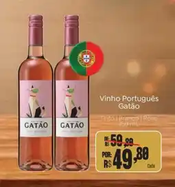 Novo Atacarejo Vinho Português Gatão oferta