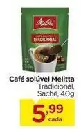 Carrefour Melitta - café solúvel oferta