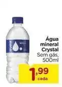 Carrefour Crystal - água mineral oferta