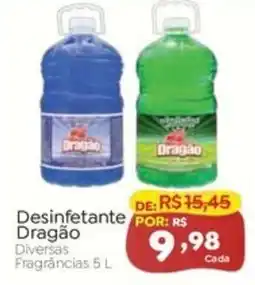 Novo Atacarejo Desinfetante Dragão Diversas Fragrâncias oferta