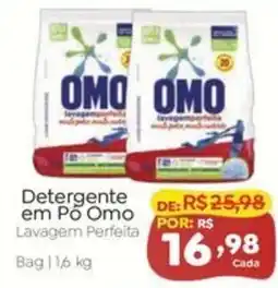 Novo Atacarejo Detergente em Pó Omo Lavagem Perfeita oferta