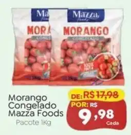 Novo Atacarejo Morango Congelado Mazza Foods oferta