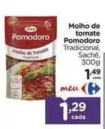 Carrefour Pomodoro - molho de tomate oferta