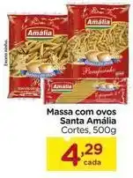 Carrefour Santa amália - massa com ovos oferta