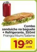 Carrefour Combo sanduíche na baguete + refrigerante oferta