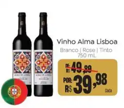 Novo Atacarejo Vinho alma lisboa oferta