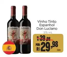 Novo Atacarejo Vinho Tinto Espanhol Don Luciano oferta
