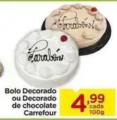 Carrefour Carrefour - bolo decorado ou decorado de chocolate oferta