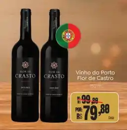 Novo Atacarejo Vinho do Porto Flor de Castro oferta