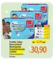 Atacadão Jumbo - fralda-calça descartavel superprotecao oferta