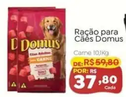Novo Atacarejo Ração para Cães Domus oferta