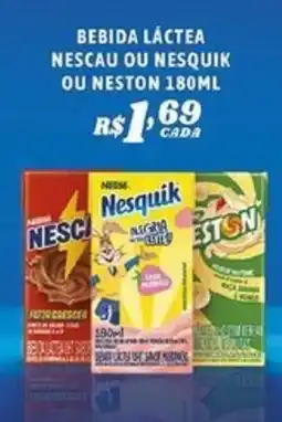 Bahamas Mix bebida láctea nescau ou nesquik ou neston 180ml oferta