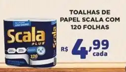 Bahamas Mix toalhas de papel scala com 120 folhas oferta