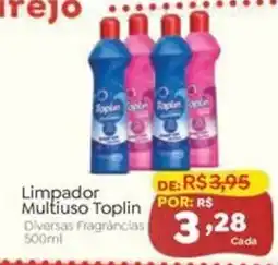 Novo Atacarejo Limpador Multiuso Toplin oferta