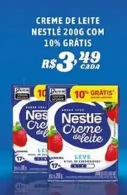 Bahamas Mix Creme de leite nestlé oferta