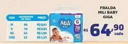 Bahamas Mix Fralda mili baby giga oferta