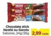Carrefour Nestlé - chocolate stick oferta