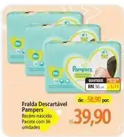Atacadão Pampers - fralda descartável oferta