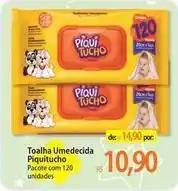 Atacadão Piquitucho - toalha umedecida oferta
