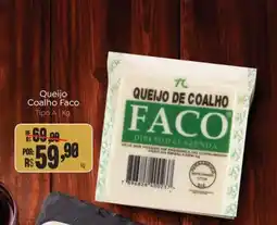 Novo Atacarejo Queijo coalho faco oferta