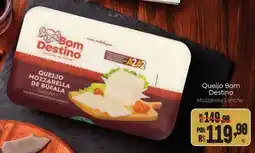 Novo Atacarejo Queijo bom destino mozzarella lanche oferta