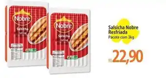 Caldo nobre - salsicha