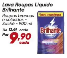 Dia Brilhante - lava roupas líquido oferta