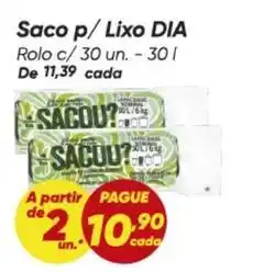 Dia Dia - saco p/lixo oferta