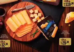 Novo Atacarejo Queijo Parmesão Cilindro Faixa Azul oferta