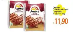 Atacadão Aurora - linguiça churrasco congelada oferta