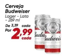 Dia Budweiser - cerveja oferta