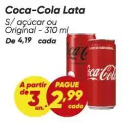 Dia Coca-cola - s/ açúcar ou original oferta