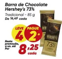 Dia Hershey´s - barra de chocolate 73% oferta