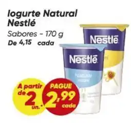 Dia Nestlé - logurte natural oferta