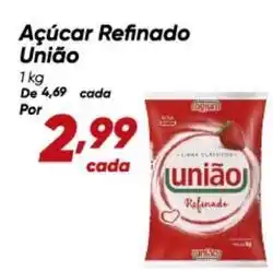 Dia União - açúcar refinado oferta