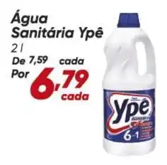 Dia Ypê - água sanitária oferta