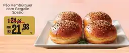 Novo Atacarejo Pão Hambúrguer com Gergelin Spazio oferta